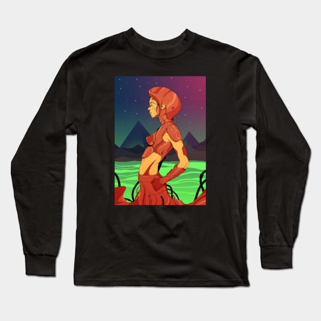 Magma Long Sleeve T-Shirt by doser